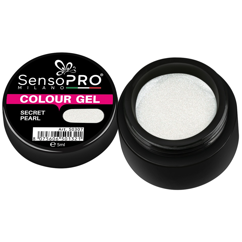 Gel UV Secret Pearl SensoPRO Milano | Manichiură Creativă