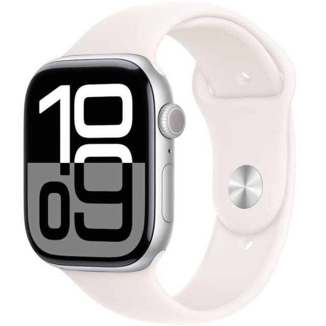 Apple Watch Series 10 GPS 46mm Argintiu