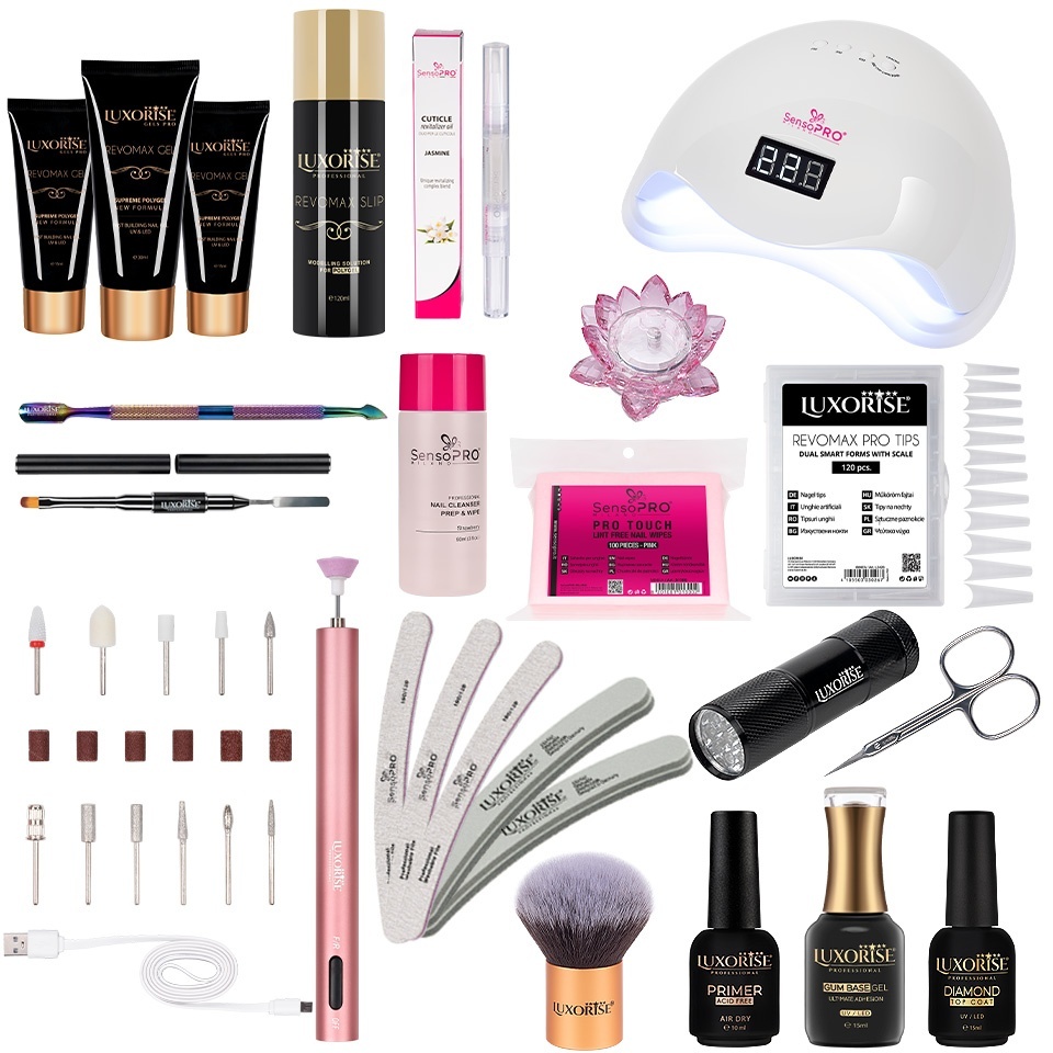 Kit Polygel LUXORISE Build PRO Profesional #12 - imagine 2