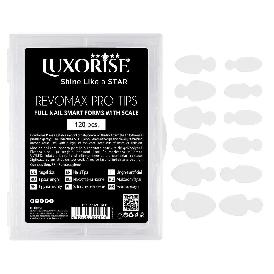 Set French Master Duo LUXORISE | Tipsuri & Pads