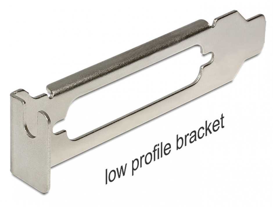 Bracket Low Profile D-SUB 25 Delock 89230
