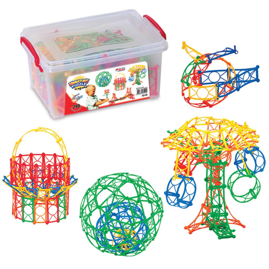Set Construcție Puzzle Miniatură 240 Piese - Asamblare Creativă - imagine 2