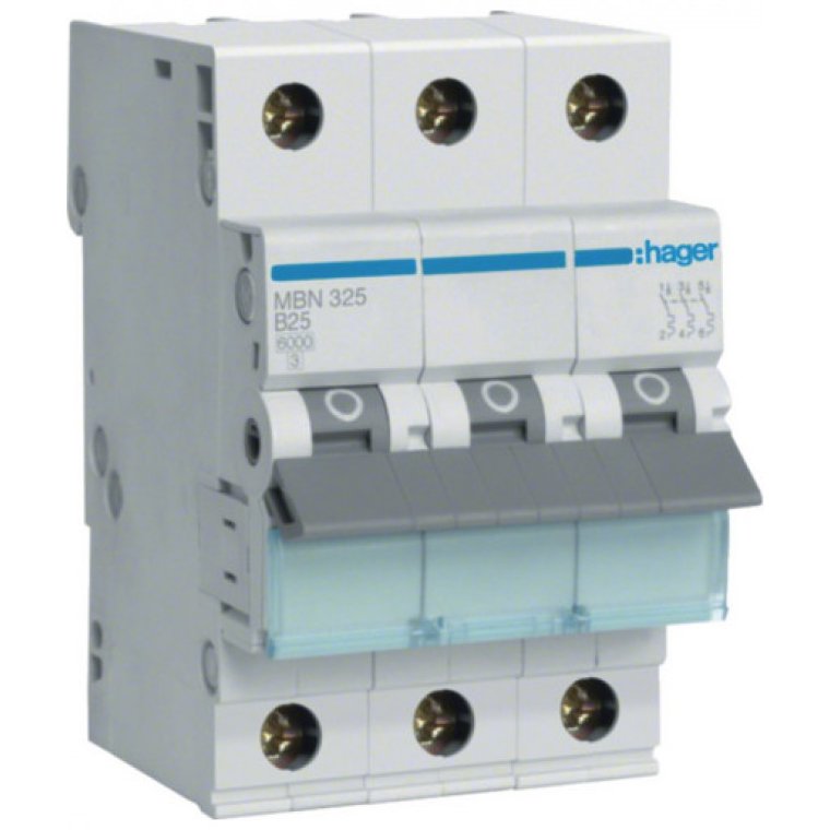 Siguranță Automată 3P 25A Hager MBN325