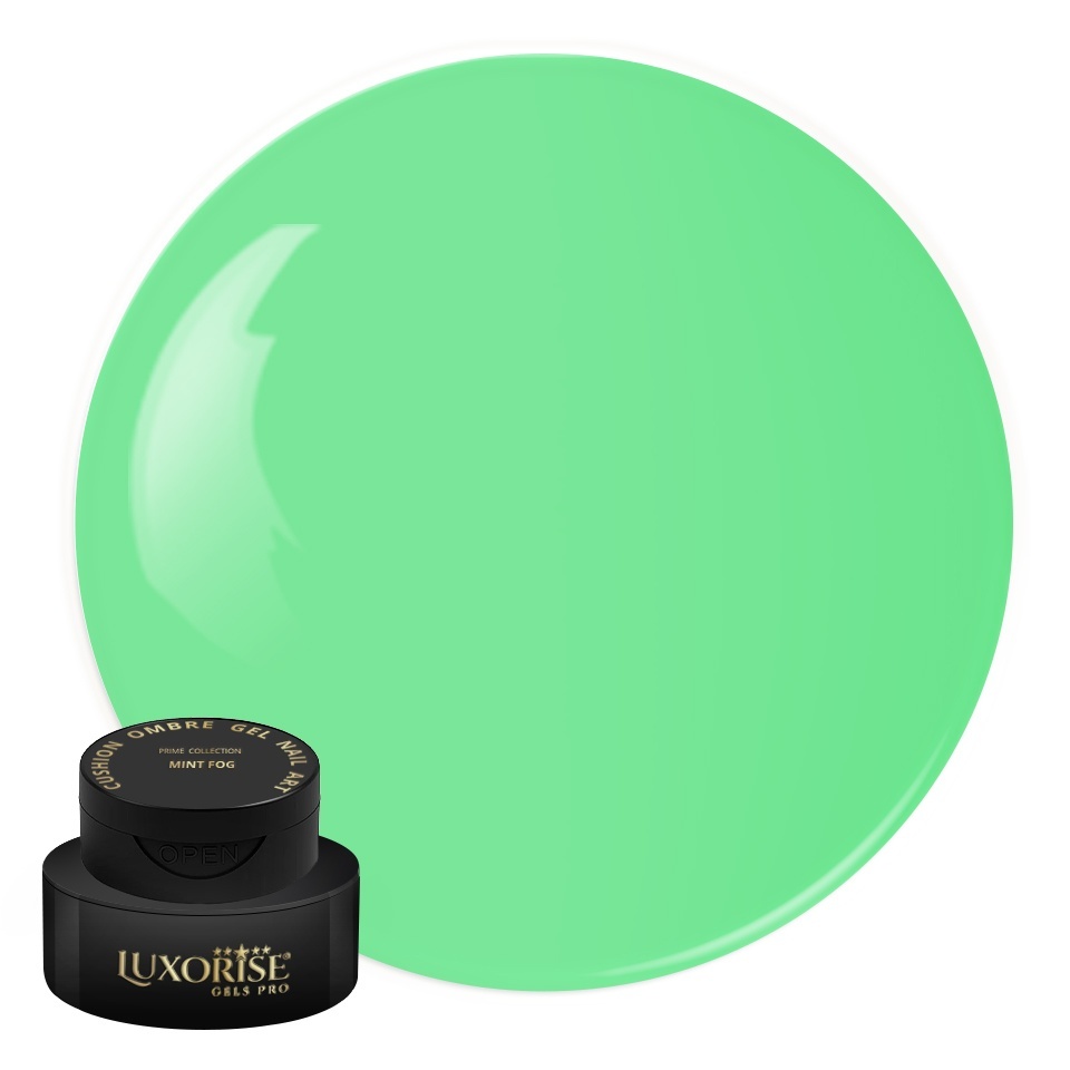 Gel UV Nail Art Babyboomer LUXORISE Cushion Ombre Prime - Mint Fog, 2ml
