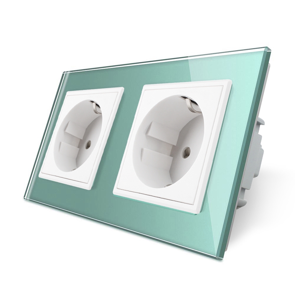 Priză Dublă Livolo cu Ramă Sticlă | Design Premium - imagine 10