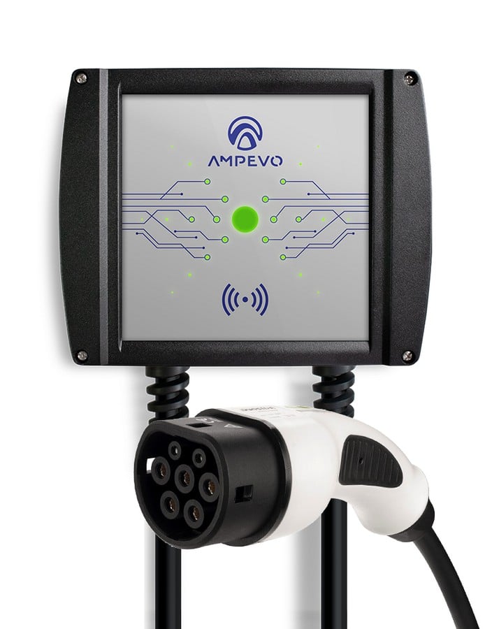 Ampevo AMP322T2GC-CP Statie Incarcare 22kW WiFi