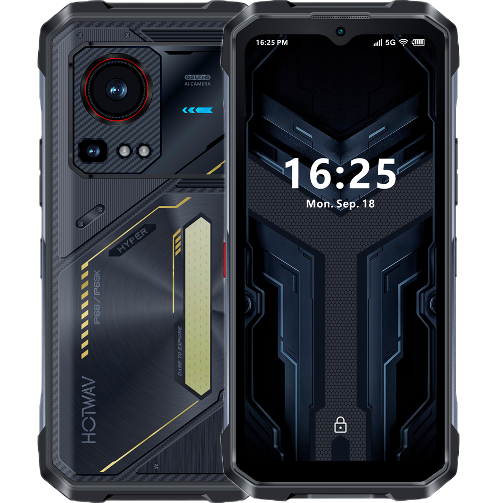 Telefon Hotwav Hyper 7s 5G, 256GB, 120Hz, Android 15