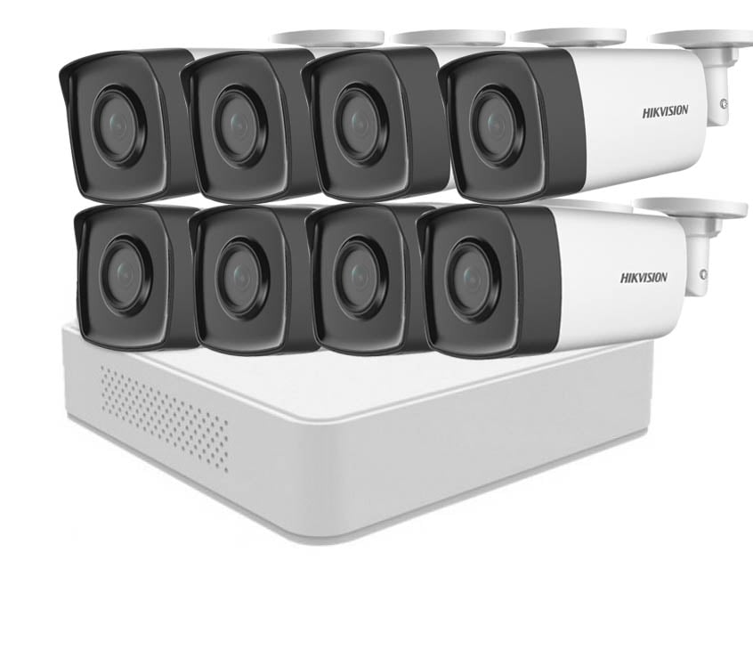 Kit Hikvision 8 camere Full HD Smart IR 40m