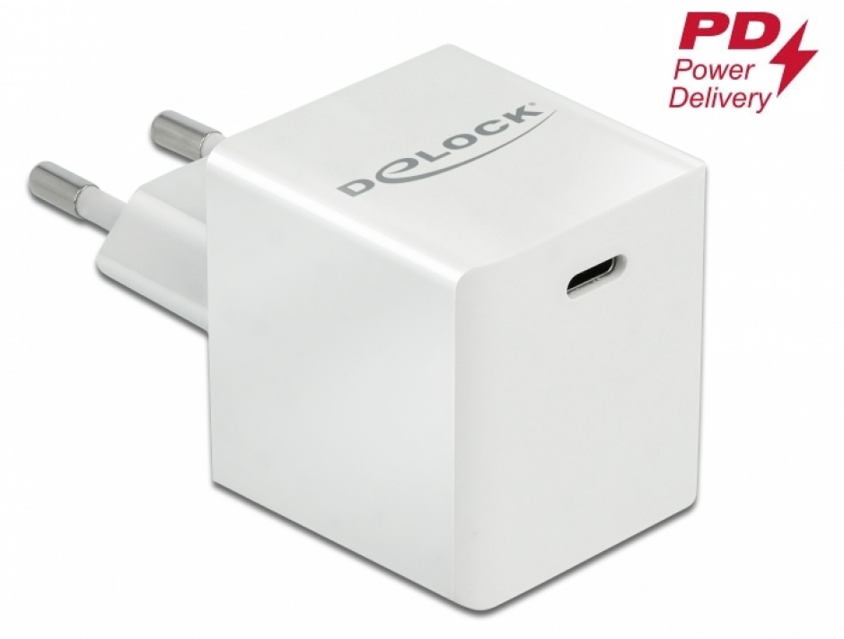Încărcător USB-C PD 40W Compact Delock