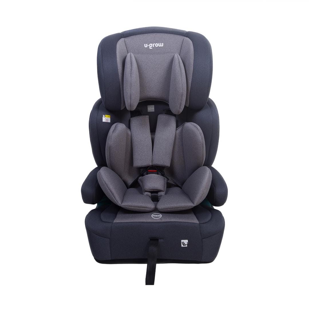 Scaun Auto U-Grow 76-150cm ISOFIX, R129 i-Size, Gri - imagine 2