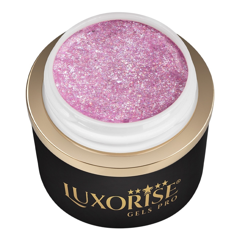 Gel Design 3D LUXORISE Royal Glitz Twinkle Rose 5ml