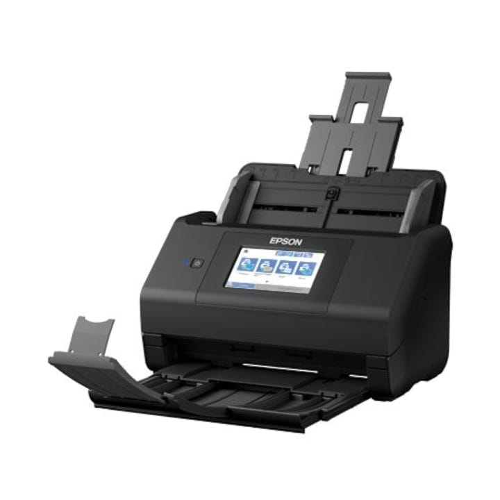 Scanner Portabil Epson ES-580W WiFi ADF 35ppm A4 Negru - imagine 2