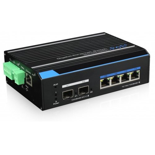 Switch Industrial POE++ Oem, 4 Porturi Gigabit, Management