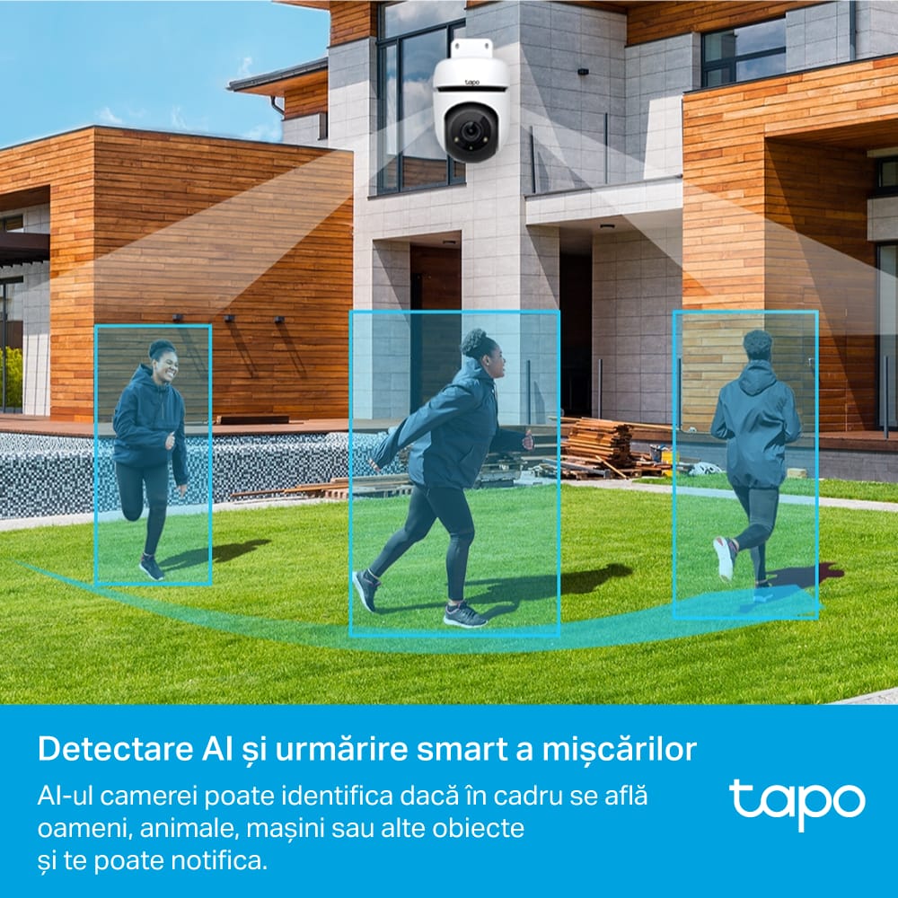 Tapo C500 Camera Exterior IP65, Full HD 1080p - imagine 11