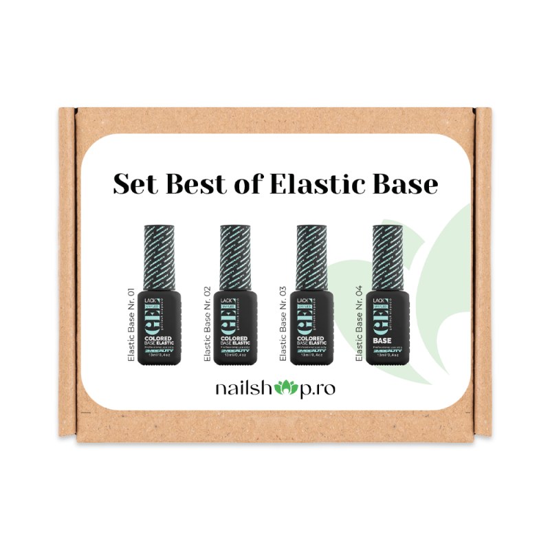 Set Best of Elastic Base Nailshop 4x13ml