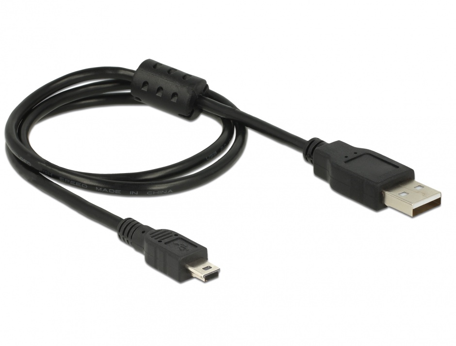 Cablu USB 2.0 A-MiniUSB 0.7m Delock
