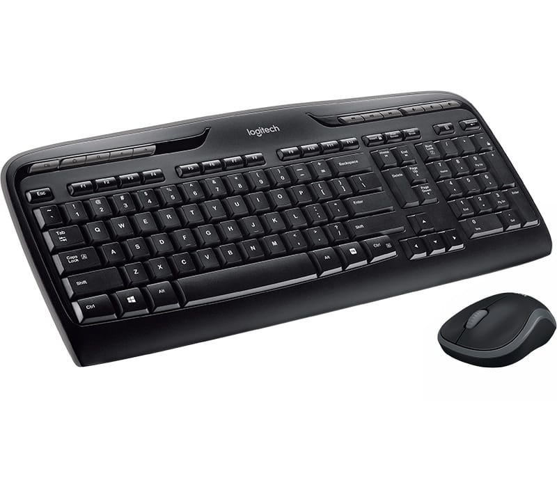 Kit Wireless Logitech MK330 - Tastatura + Mouse M215 Negro - imagine 6