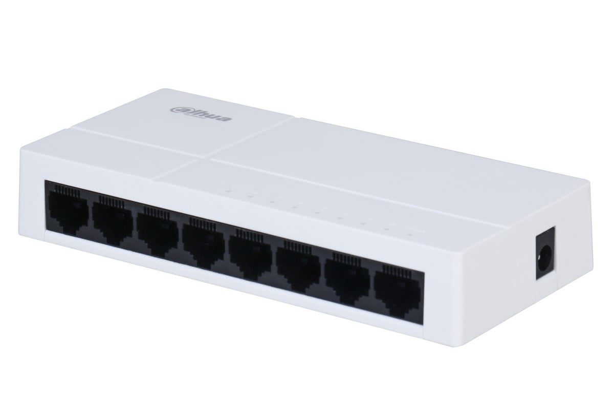 Switch Dahua 8 Porturi Gigabit Eco Series