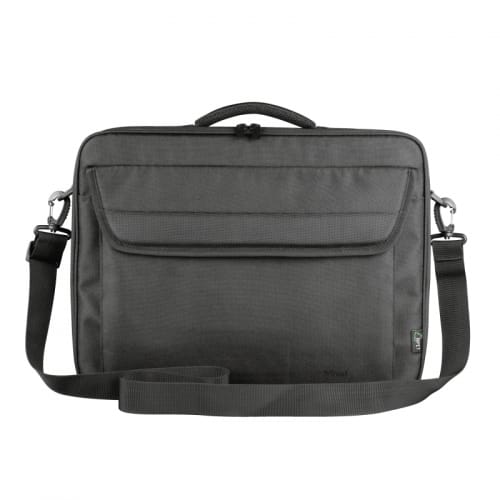 Geanta Laptop Trust Atlanta 15.6" - Neagră, Poliester Rezistent - imagine 2