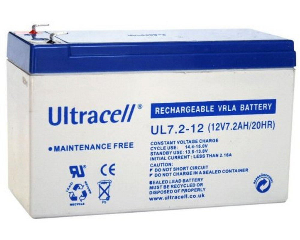 Acumulator Ultracell 12V 7.2Ah Universal