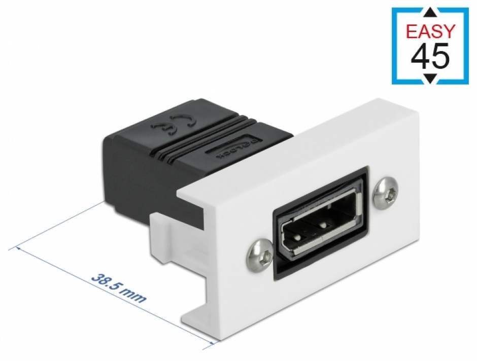 Modul Displayport Easy 45 8K, Delock 81305