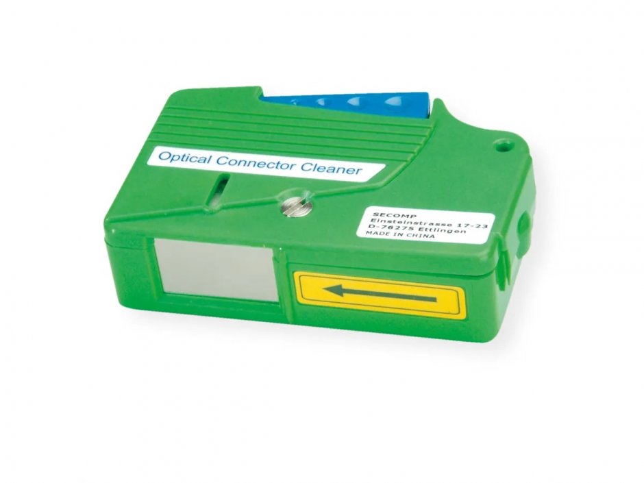 Caseta curățare fibră optică Value | 500 curățări