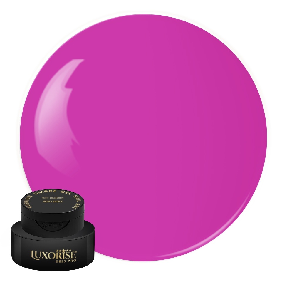 Gel UV Nail Art Babyboomer LUXORISE Cushion Ombre Prime - Berry Shock, 2ml