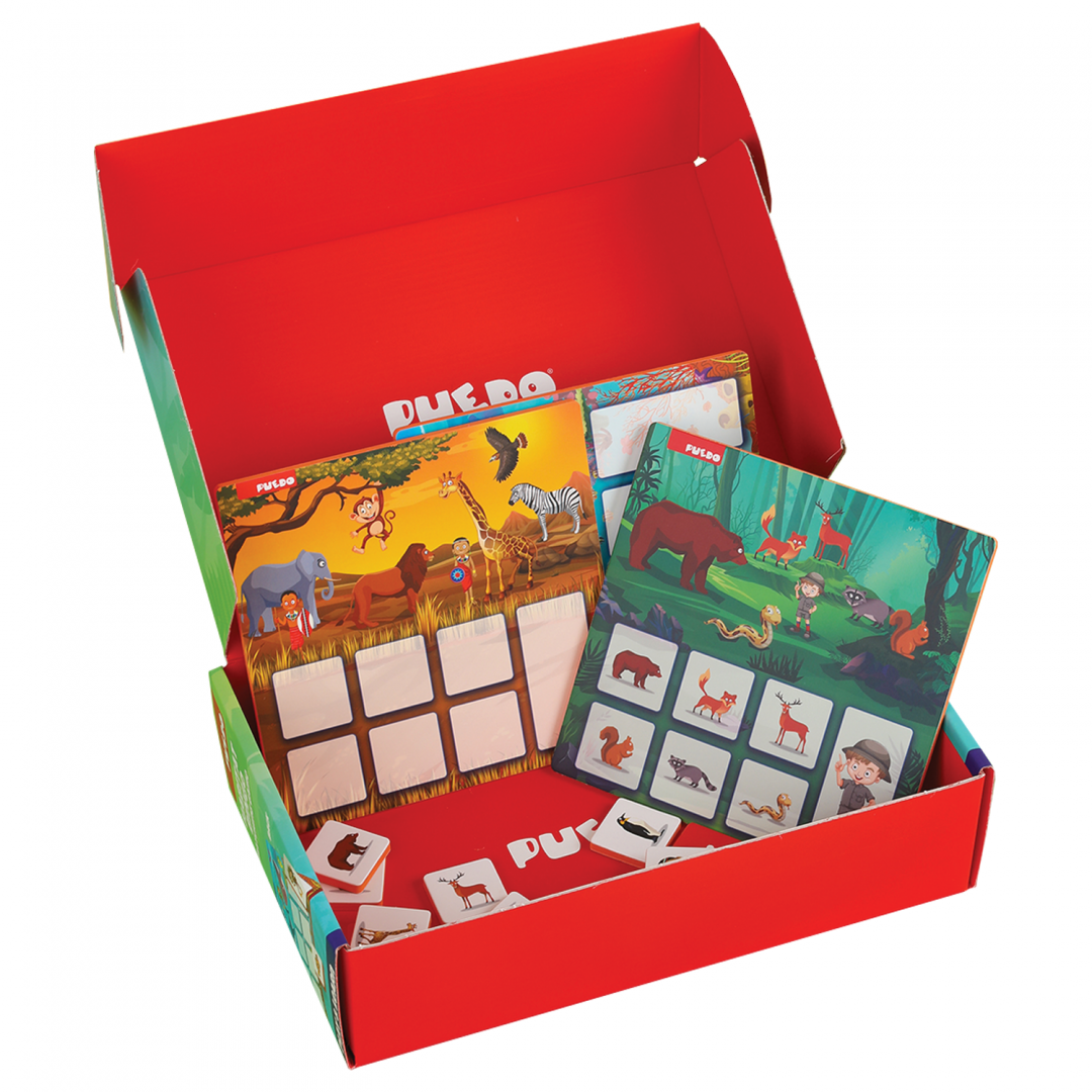 Puzzle Potrivește Habitatul - Joc Educativ Copii