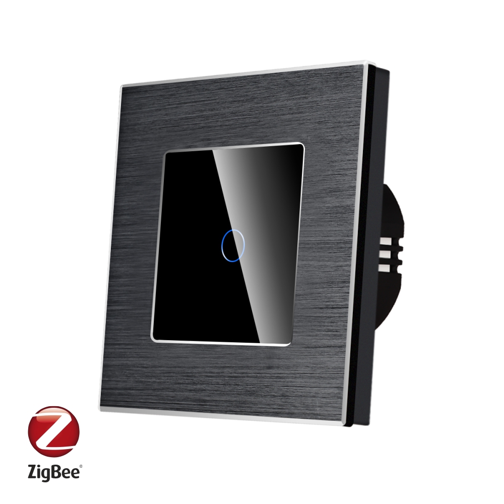 Intrerupator Touch Zigbee Sticla Aluminiu - imagine 5