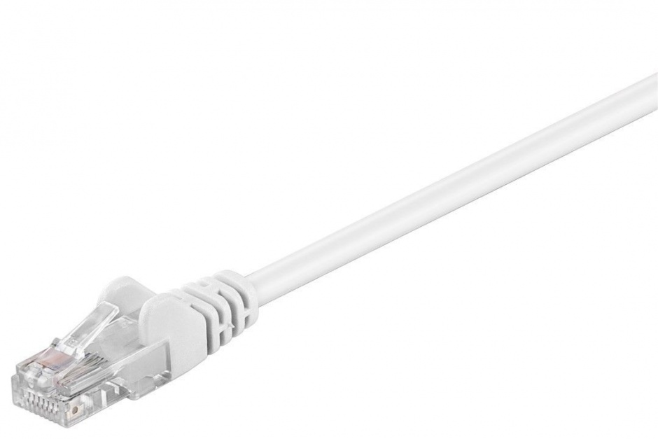 Cablu UTP Cat.6 Alb 0.25m OEM