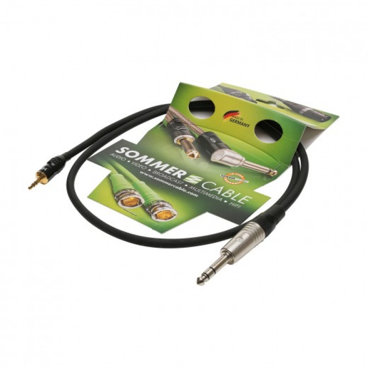 Cablu Audio Neutrik 3.5mm-6.35mm, 10m