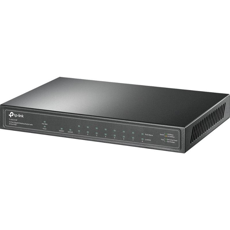 Switch TP-LINK TL-SG1210P Gigabit 10-Port PoE+ 63W Metal