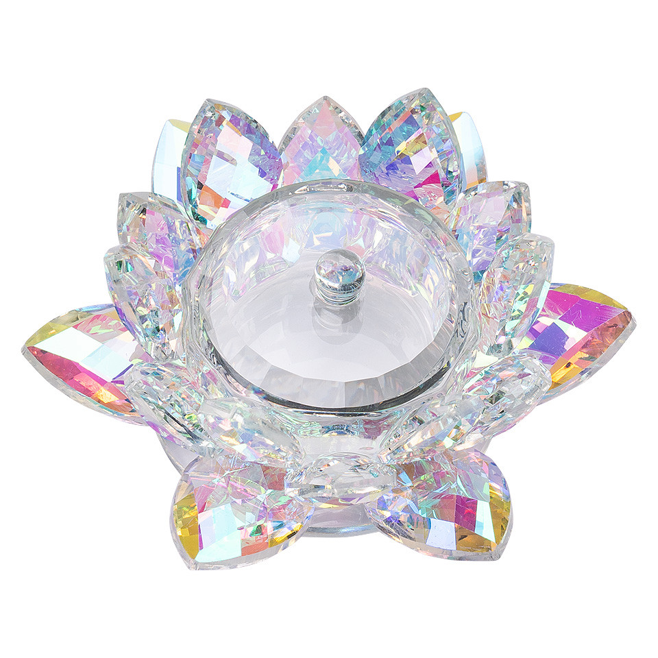 Recipient Sticlă Manichiură Luxorise Rainbow Flower