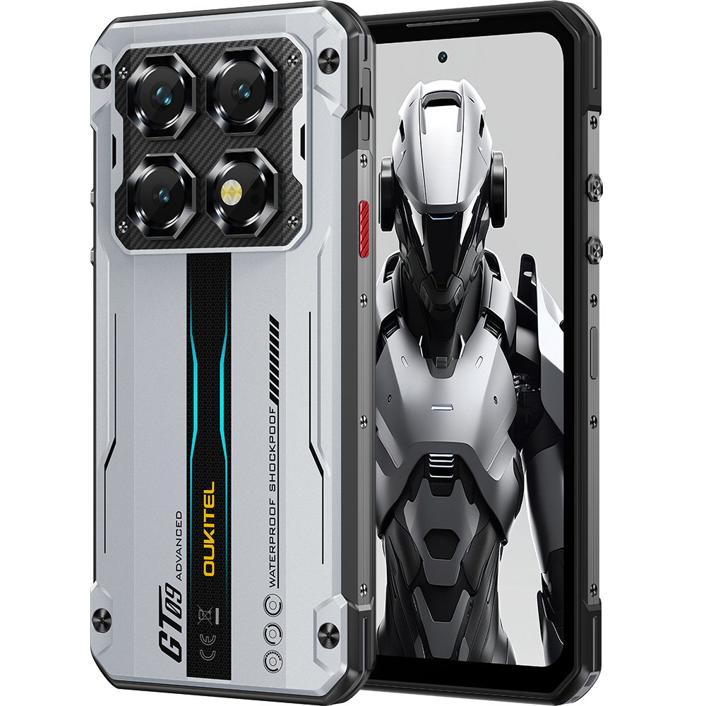 Telefon Oukitel WP60 5G, ecran 7.2 120Hz, 8GB/256GB, Silver