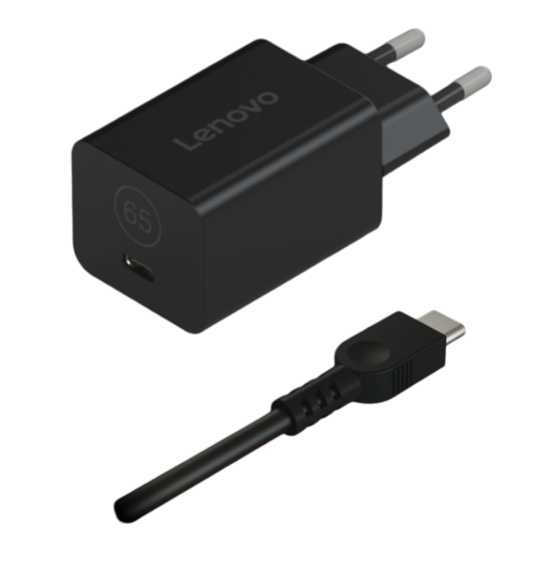Adapter Lenovo GaN Nano 65W Type-C - Încărcare Rapidă Compactă