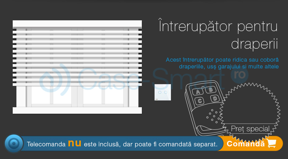 Modul Intrerupator Draperie LIVOLO Wireless Touch - imagine 6