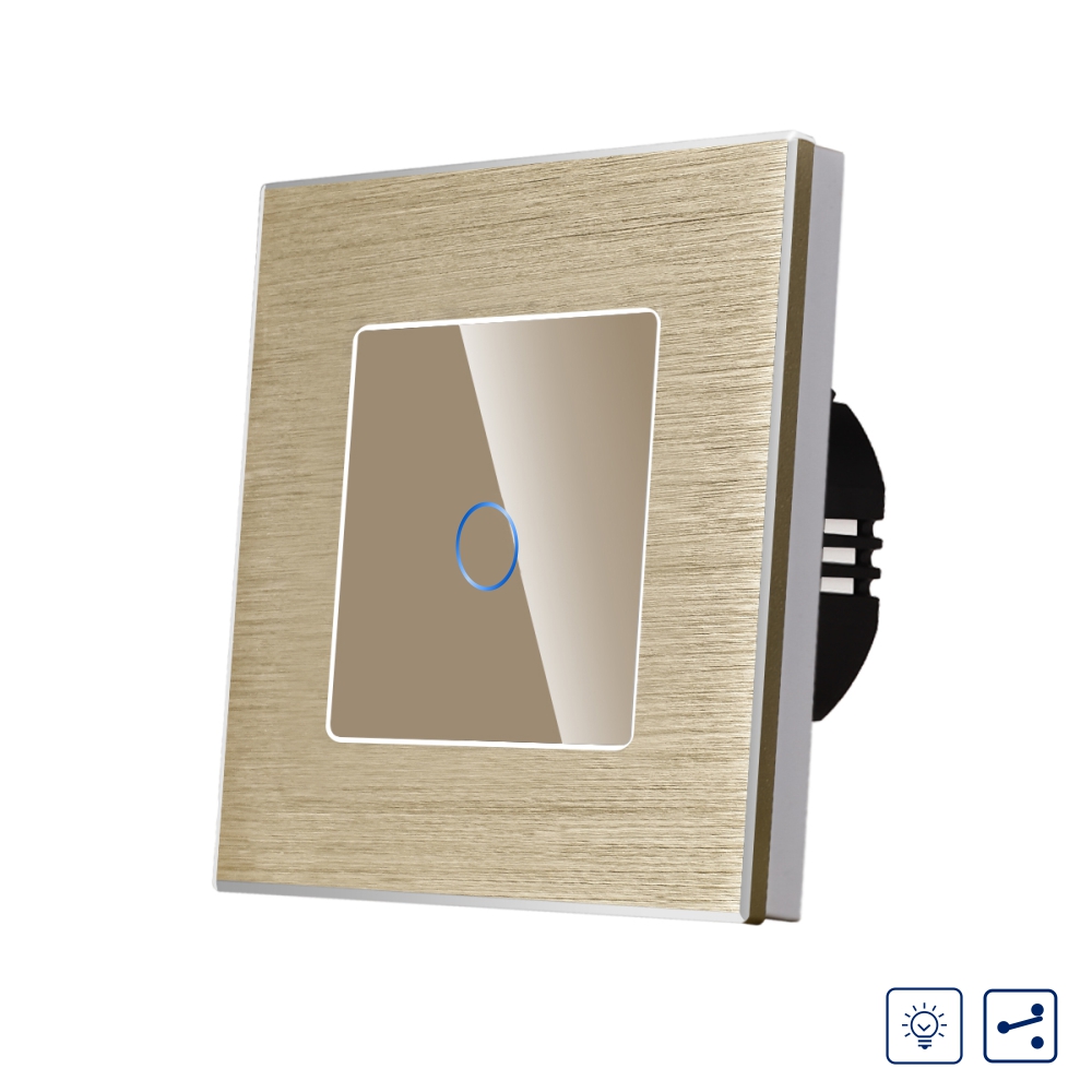 Întrerupător Touch Variator Aluminiu LUXION - imagine 9