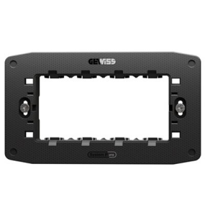 Suport de Fixare Gewiss System Pura GWC25804, 4 Module, cu Suruburi Incluse
