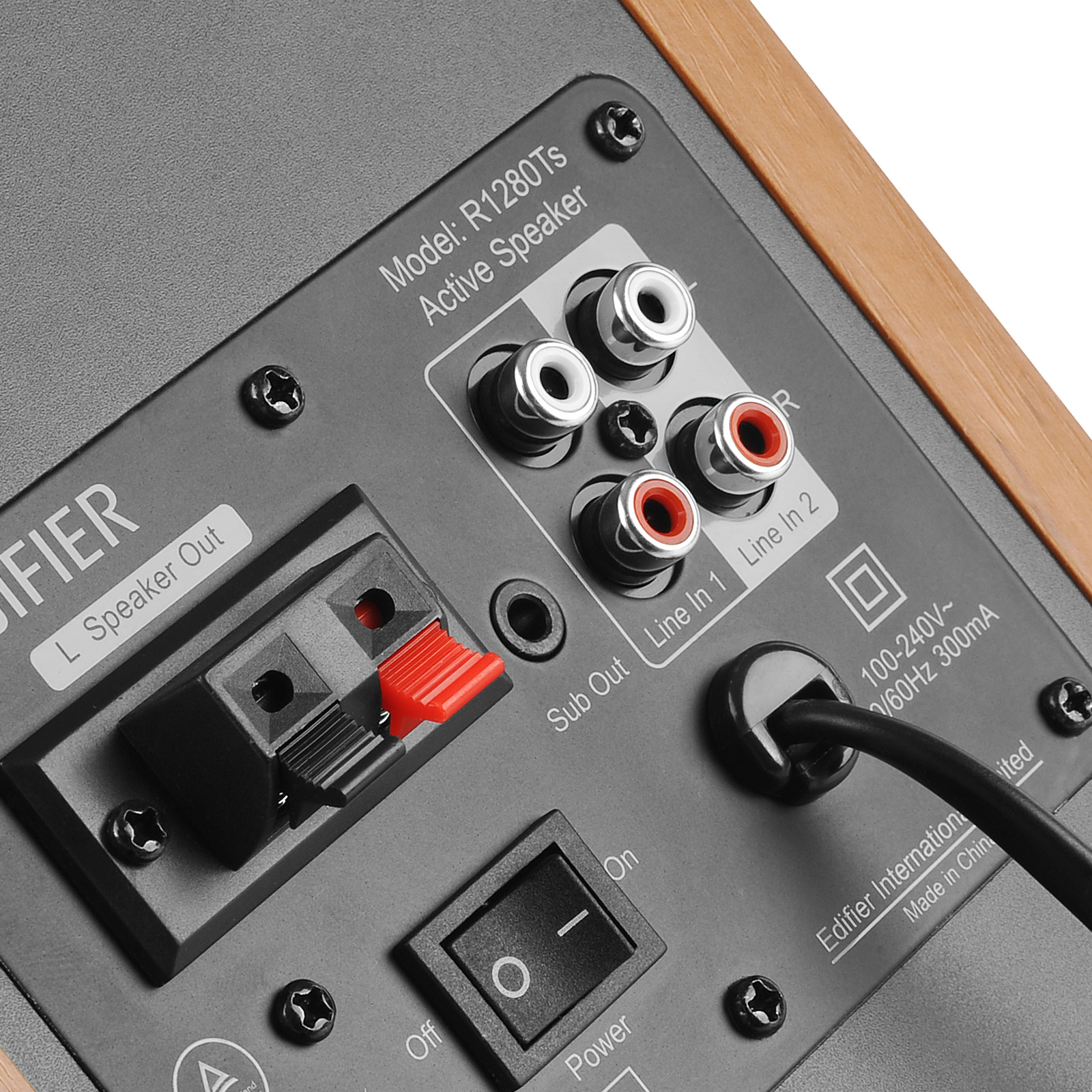 Boxe Edifier R1280TS 42W Brown - Sunet Premium și Design Elegant - imagine 6