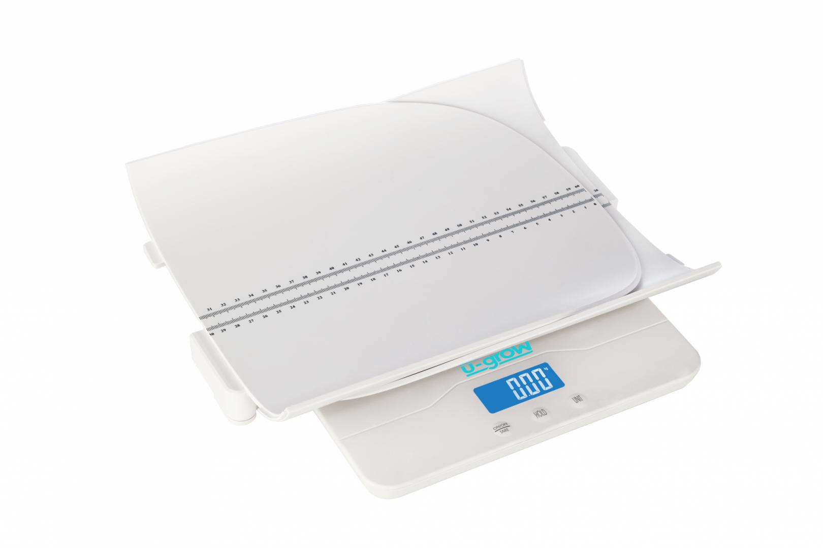 Cântar Digital 2in1 U-GROW Bebe și Mamă 100kg Alb - imagine 2