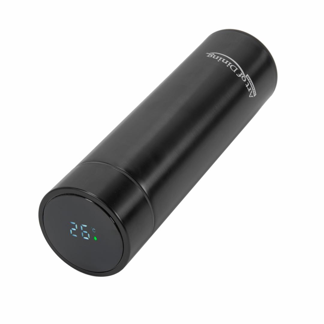 Termos Heinner 450 ml Inox cu LED Negru - Art of Dinning