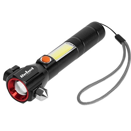 Lanterna Rebel URZ0941 multifuncțională cu acumulator