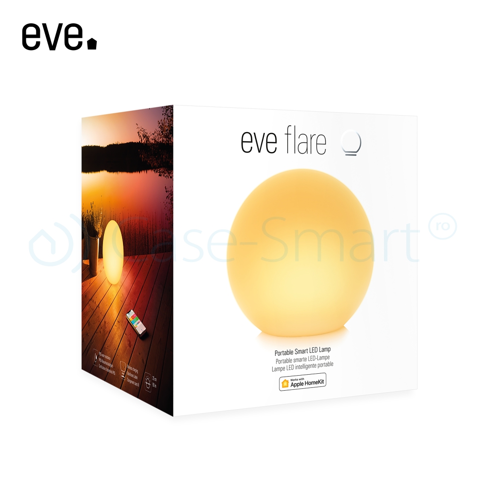 Lampa Portabilă Smart Eve Flare LED, Apple HomeKit - imagine 4