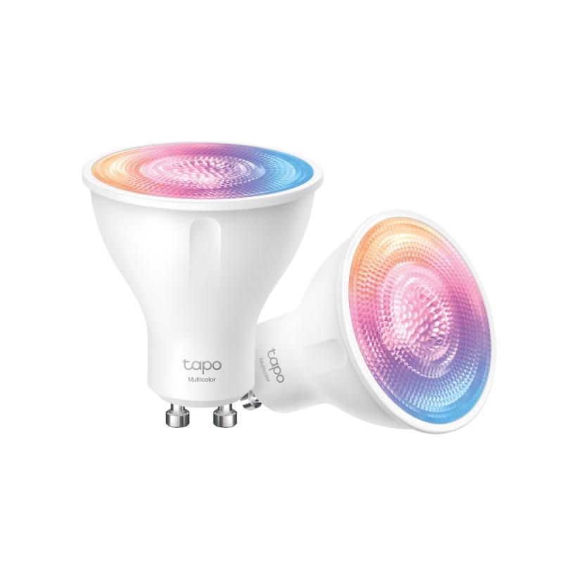 Bec Smart TP-Link Wi-Fi Spotlight GU10, 2 Bucăți, 16M Culori