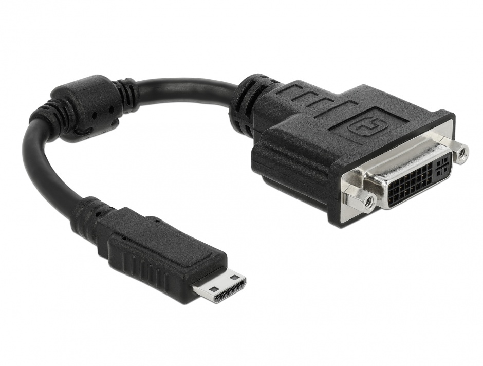 Adaptor Delock Mini HDMI-C la DVI, 20cm