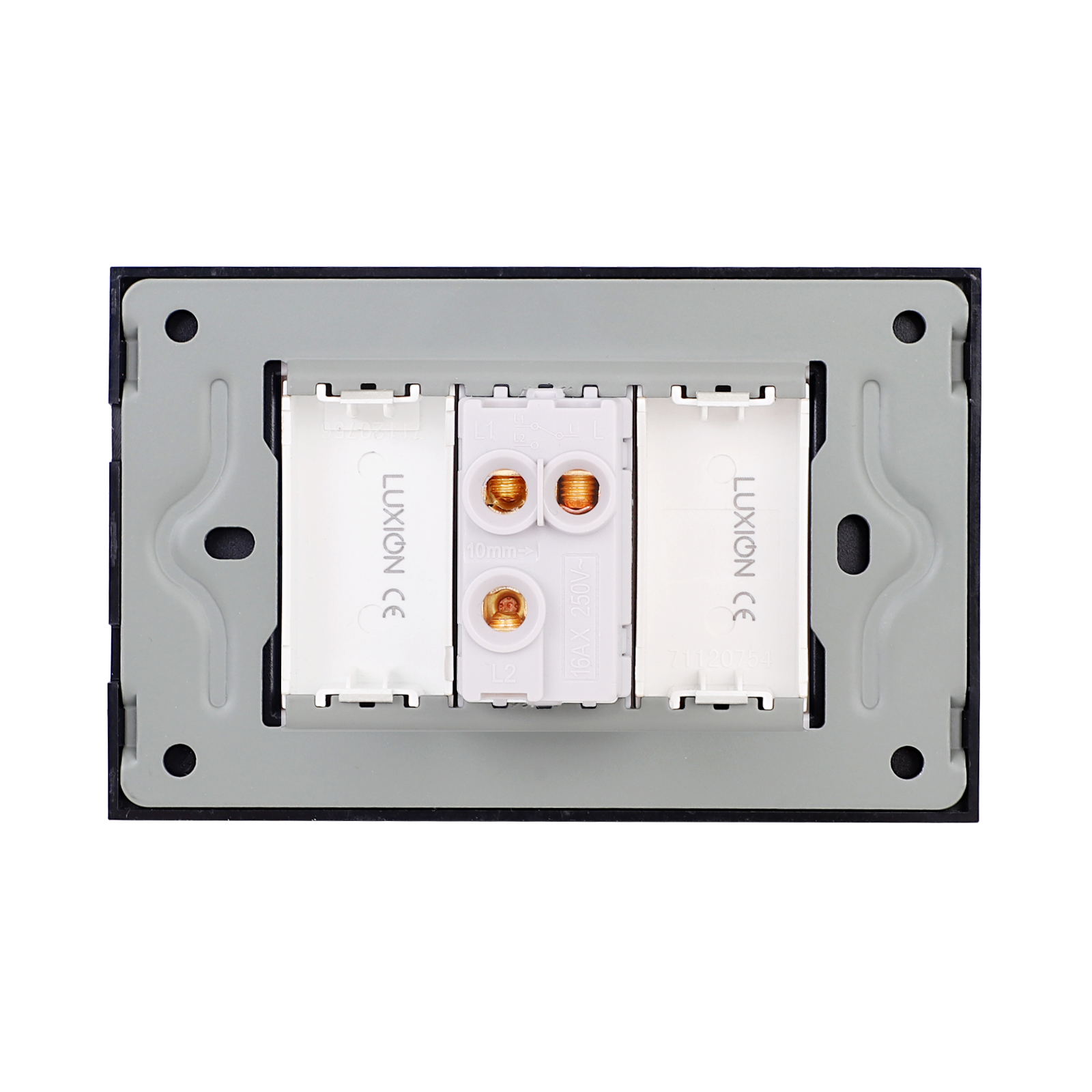 Intrerupator Sticla LUXION, 1M + 2 False, IP44 - imagine 8