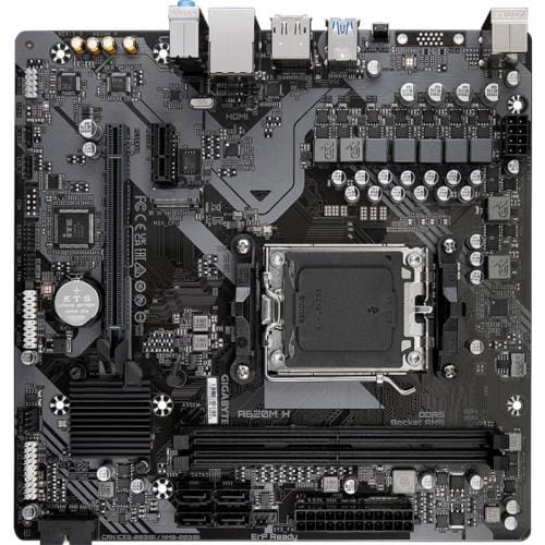 Placa de Baza Gigabyte A620M H AM5 mATX - Performanta DDR5 - imagine 4