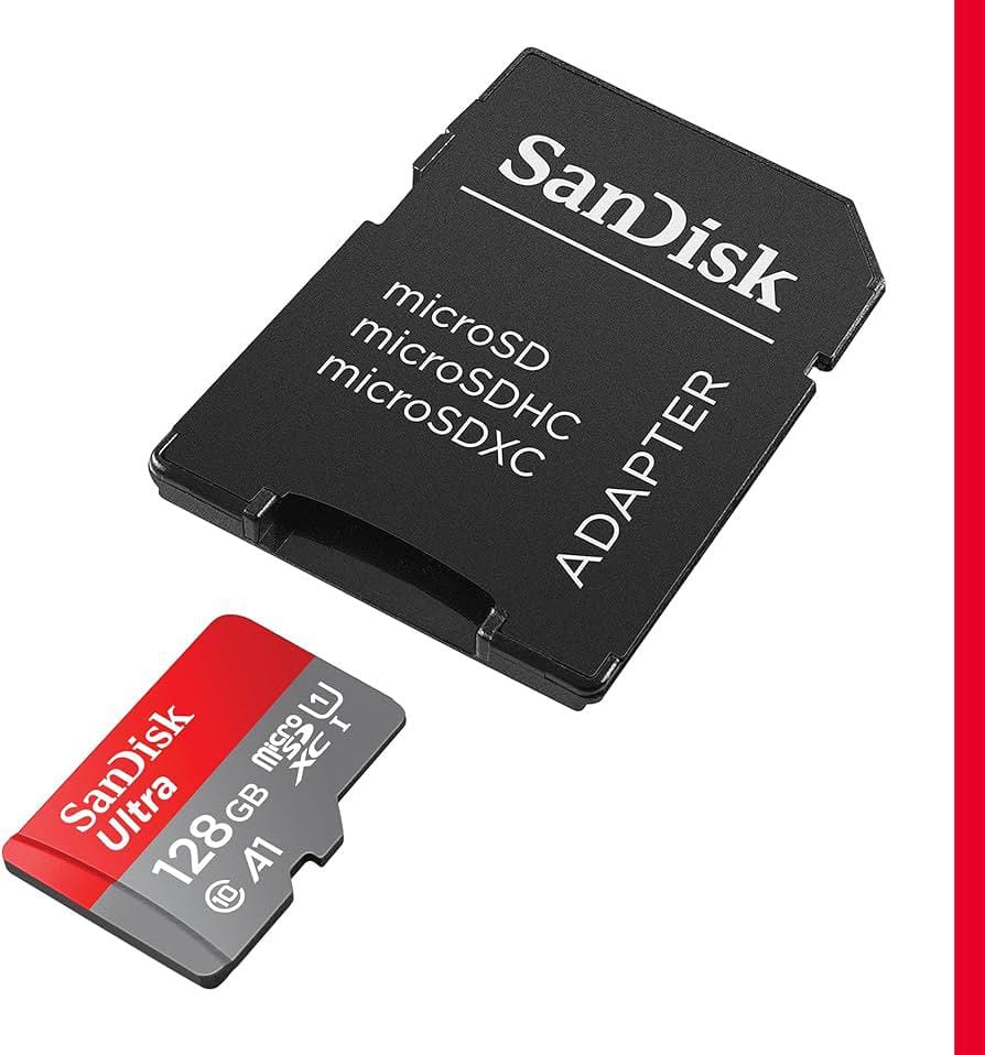 Card MicroSD SanDisk Ultra 128GB, 100MB/s, Adaptor SD Inclus - imagine 8