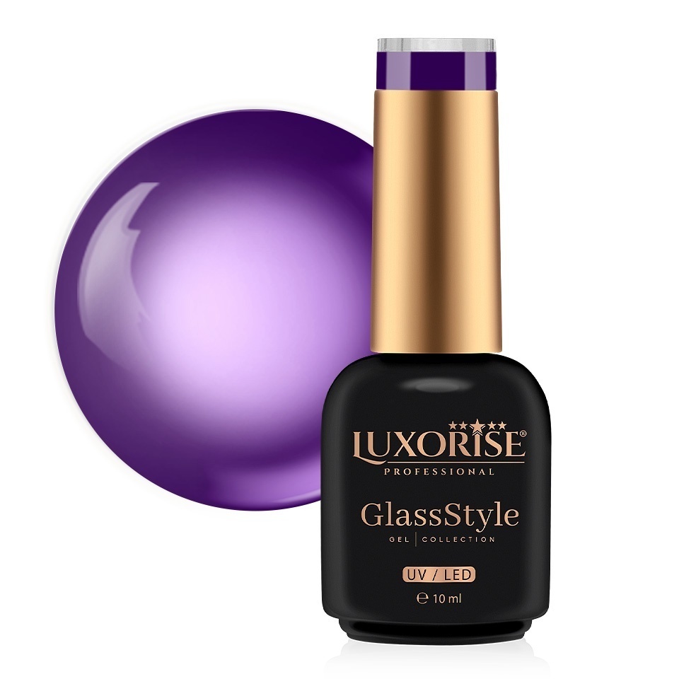Oja Semipermanenta Luxorise GlassStyle Violet Moon 10ml
