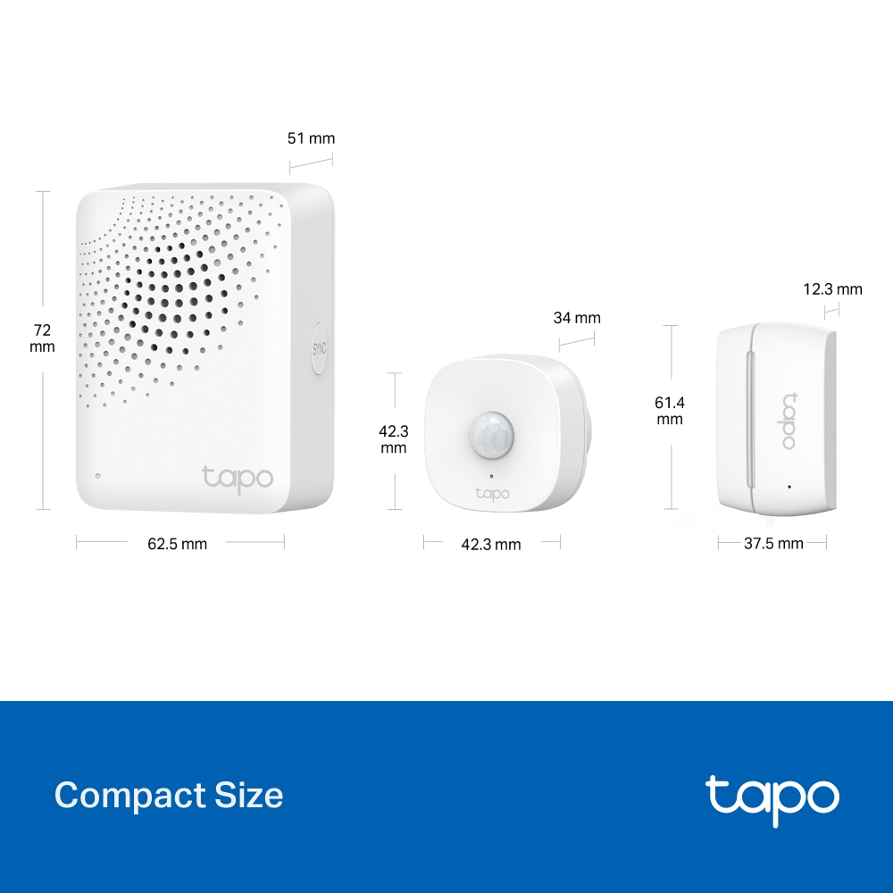 Kit Senzori TP-LINK Tapo T30 cu Hub IoT și Chime - imagine 9